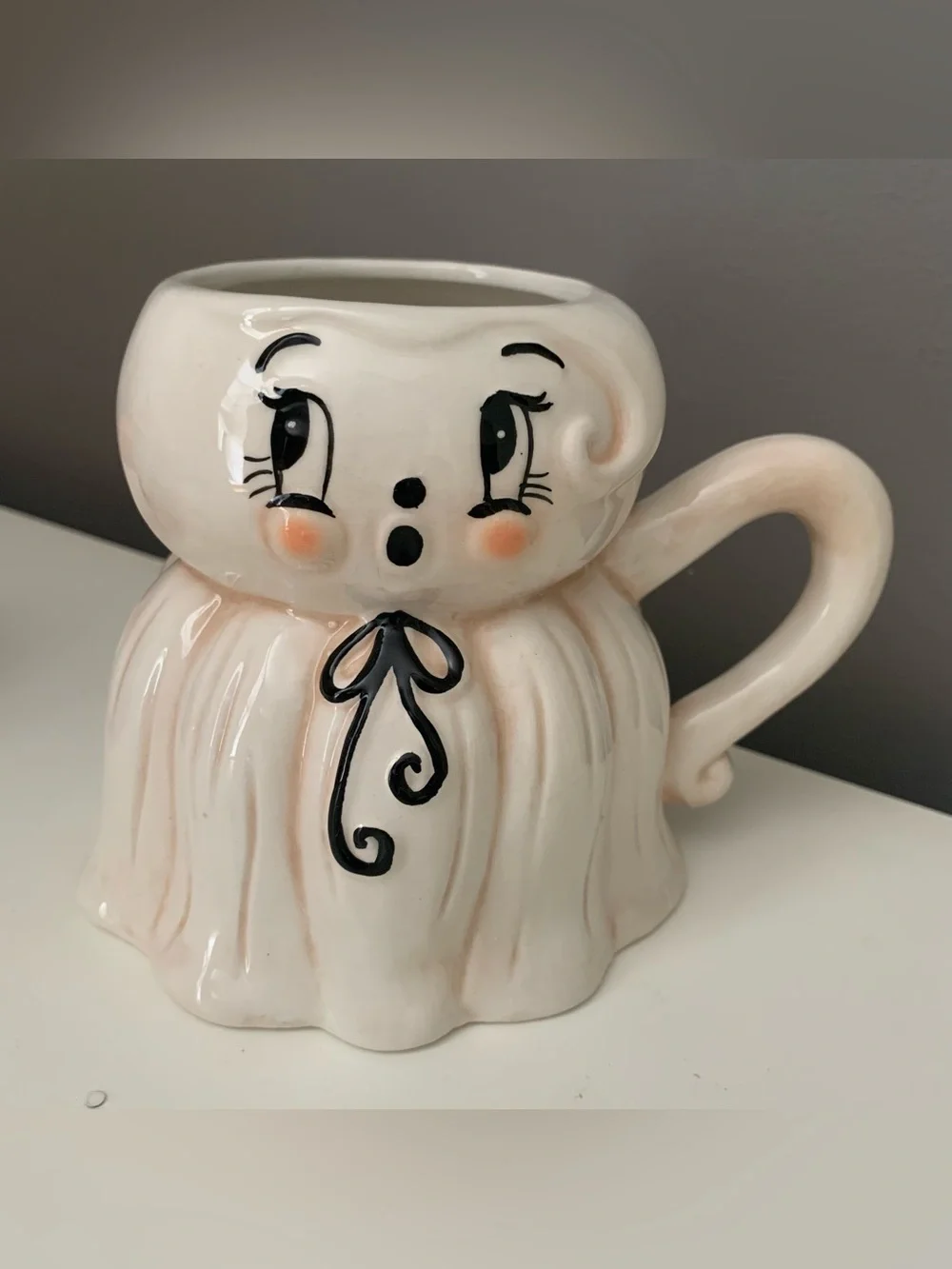 Halloween  Johanna Parker ceramic Ghost mug